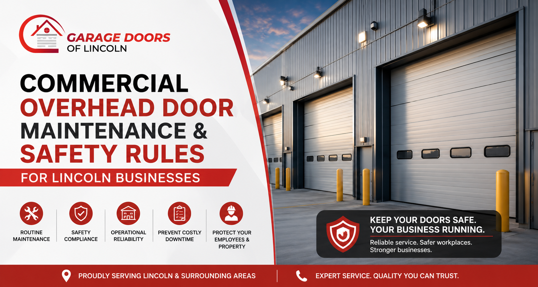 commercial garage door lincoln